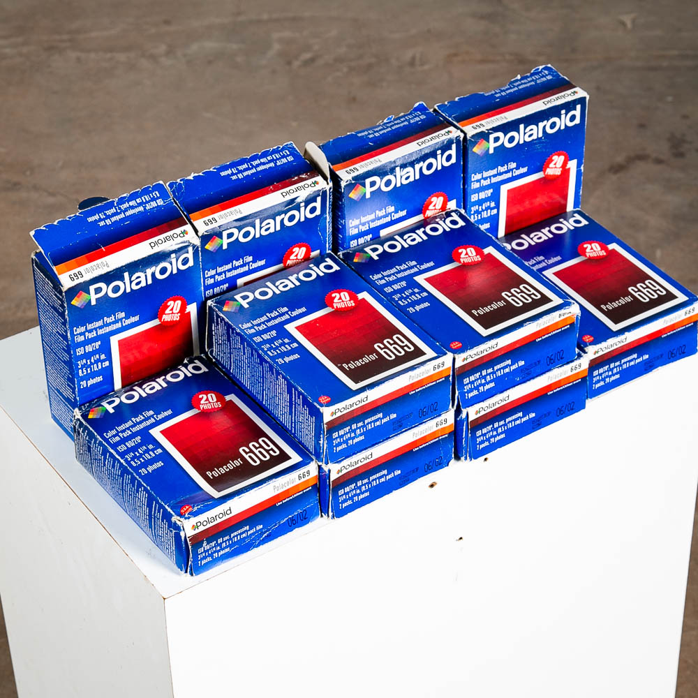 10 NEW Polaroid 669 Double Pack 20 photos ISO 80/20 Film Instant Expired Lot NIB - Image 8