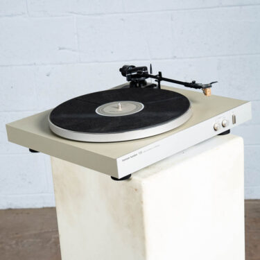 Vintage Record Player Harman Kardon T25 Turntable Silver Grafo MF3 Semi Auto