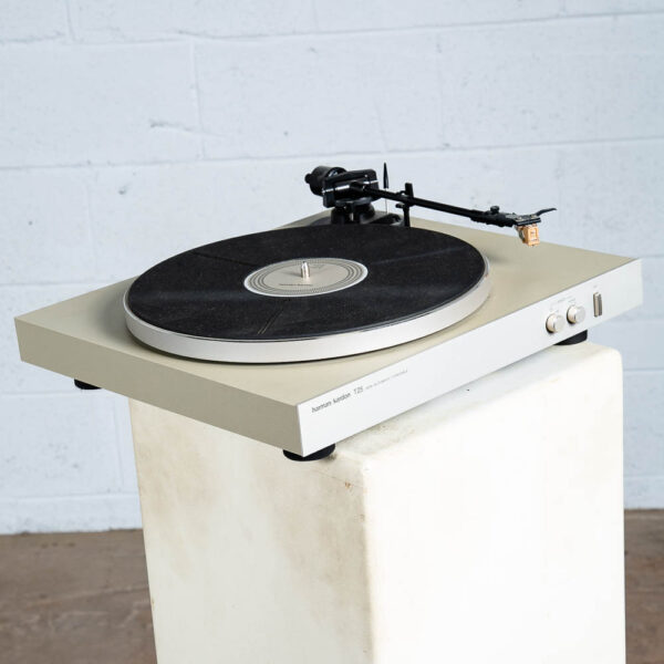 Vintage Record Player Harman Kardon T25 Turntable Silver Grafo MF3 Semi Auto