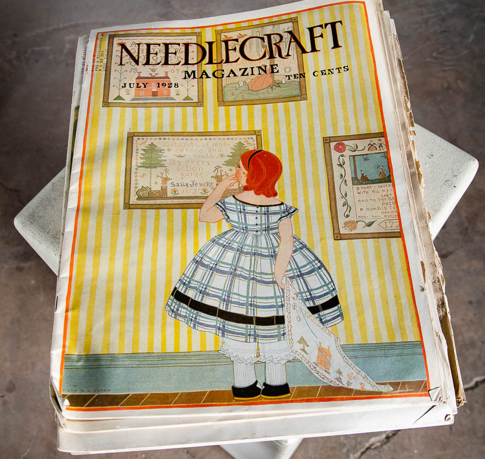Antique Magazine Lot 110+ Needlecraft 1919-1930 Advertisement Sewing Crafts Mcm - Image 6