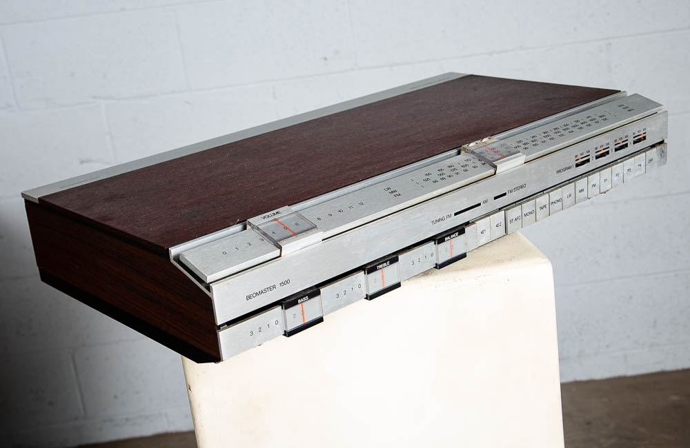 Mid Century Modern Receiver Tuner Bang Olufsen Beomaster 1500 B&O Works Rosewood - Image 3