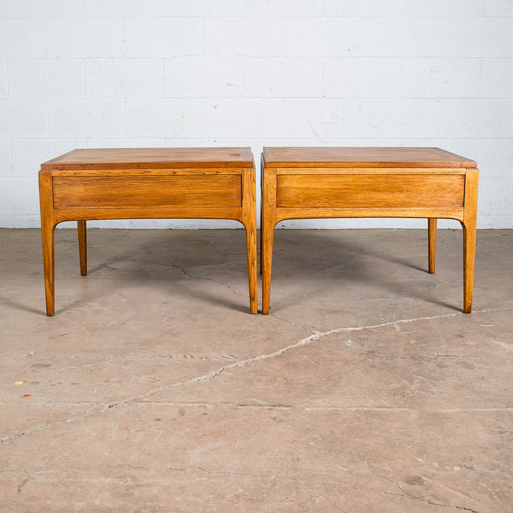 Mid Century Modern Nightstands End Table Lane Rhythm Side Drawer Vintage Mcm - Image 2