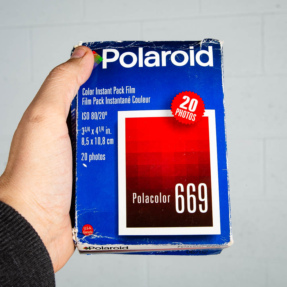 10 NEW Polaroid 669 Double Pack 20 photos ISO 80/20 Film Instant Expired Lot NIB - Image 5