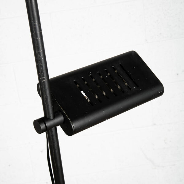 Mid Century Modern Floor Lamp Italy Marble Adjustable Post Modern Halogen Black - Image 12