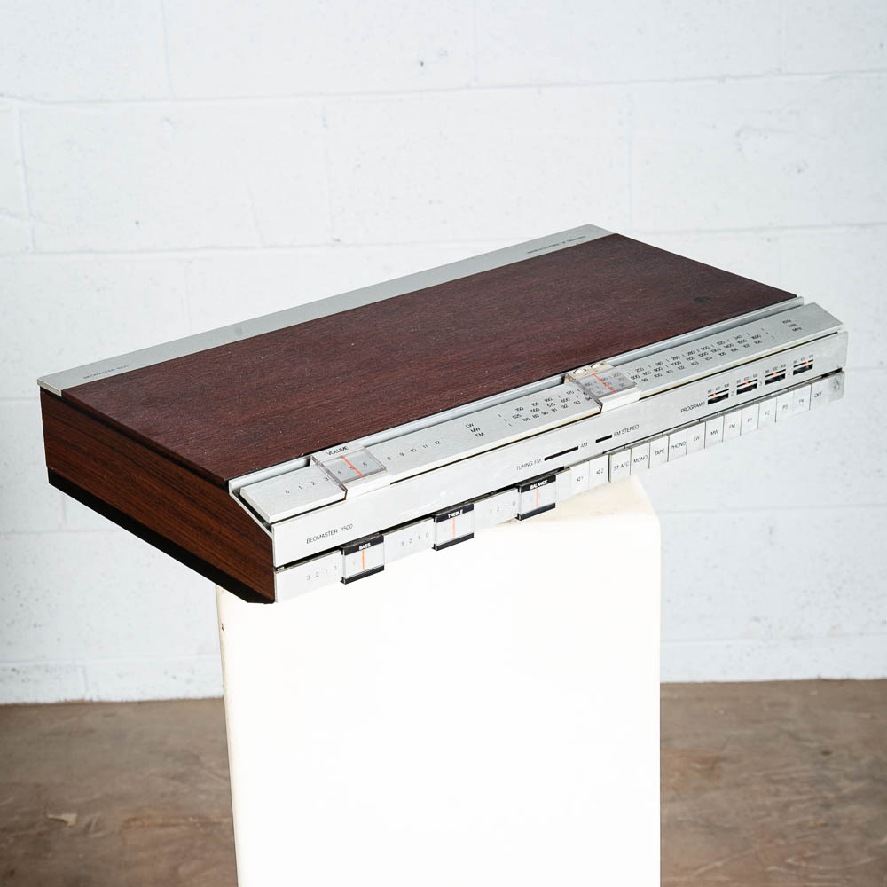 Mid Century Modern Receiver Tuner Bang Olufsen Beomaster 1500 B&O Works Rosewood