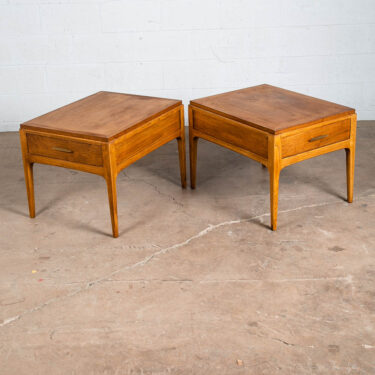 Mid Century Modern Nightstands End Table Lane Rhythm Side Drawer Vintage Mcm