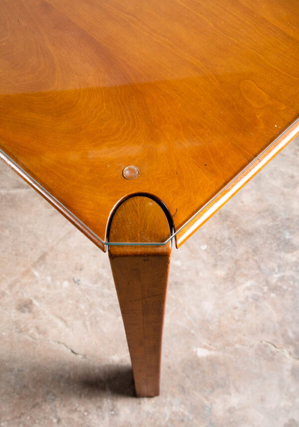 Mid Century Modern Conference Table Solid Cherry Dining 95 in. Large Custom - Image 8