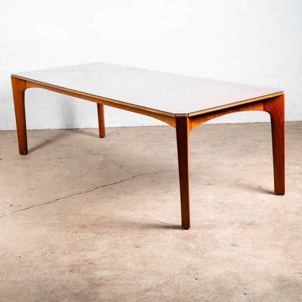 Mid Century Modern Conference Table Solid Cherry Dining 95 in. Large Custom - Image 2