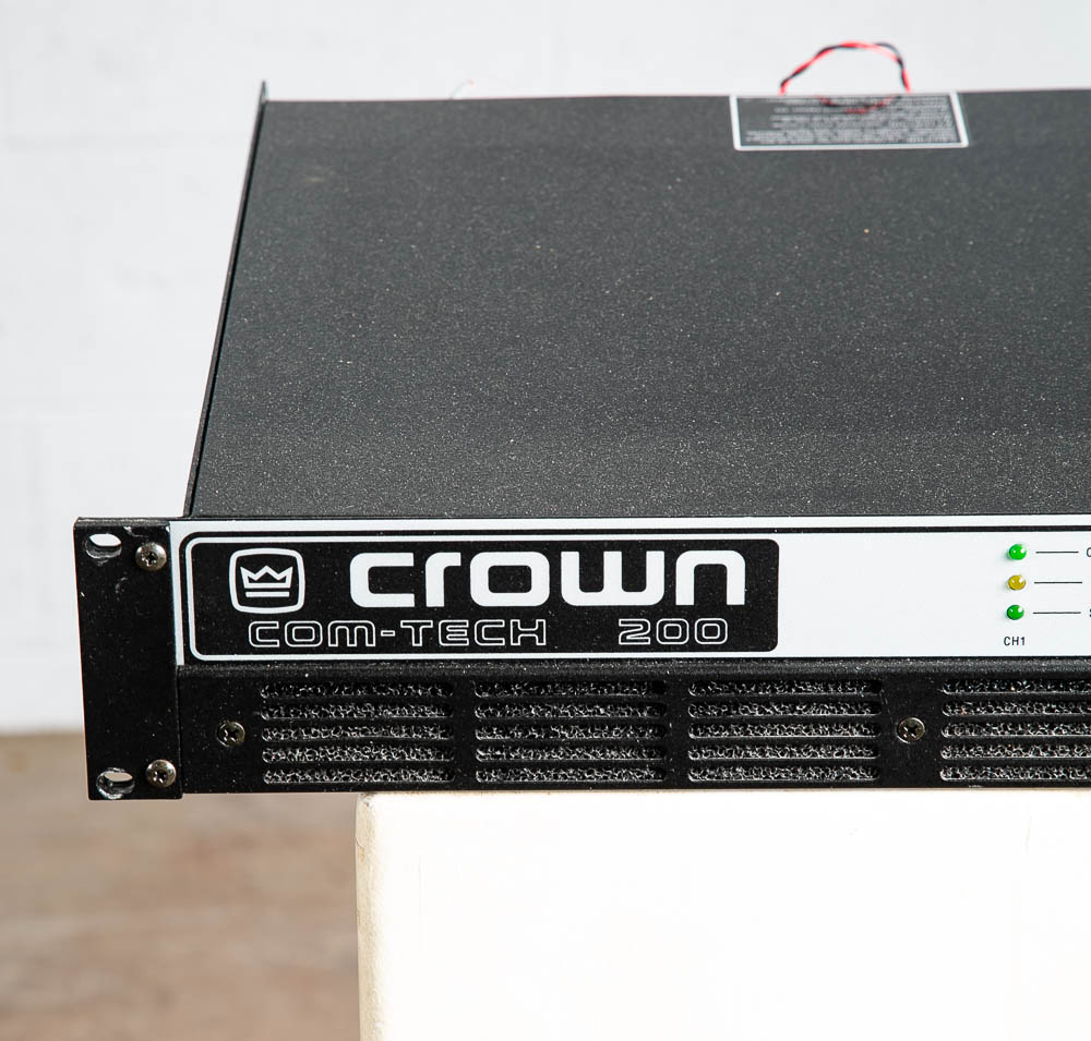 Stereo Power Amplifier Crown Com-Tech 200 1995 110 Watts per channel - Image 8