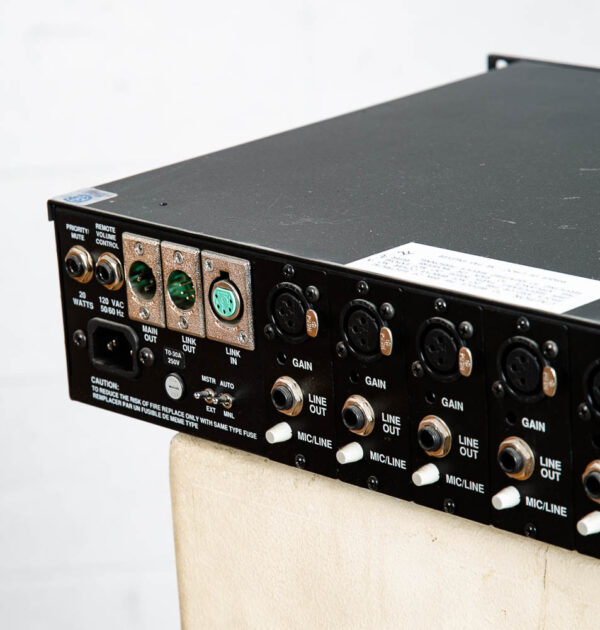 Automatic Microphone Mixer 1684A Altec Lansing Black Vintage Rack - Image 8