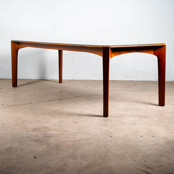Mid Century Modern Conference Table Solid Cherry Dining 95 in. Large Custom - Image 3