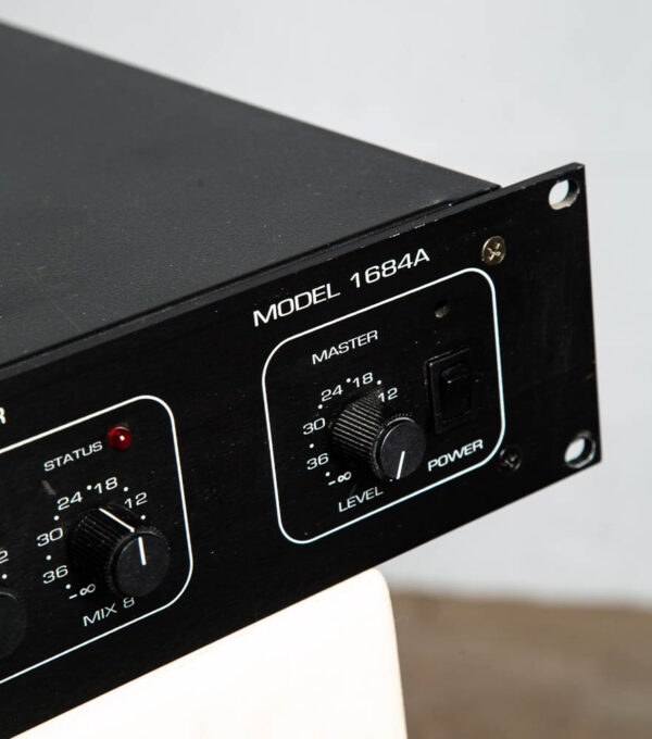 Automatic Microphone Mixer 1684A Altec Lansing Black Vintage Rack - Image 3