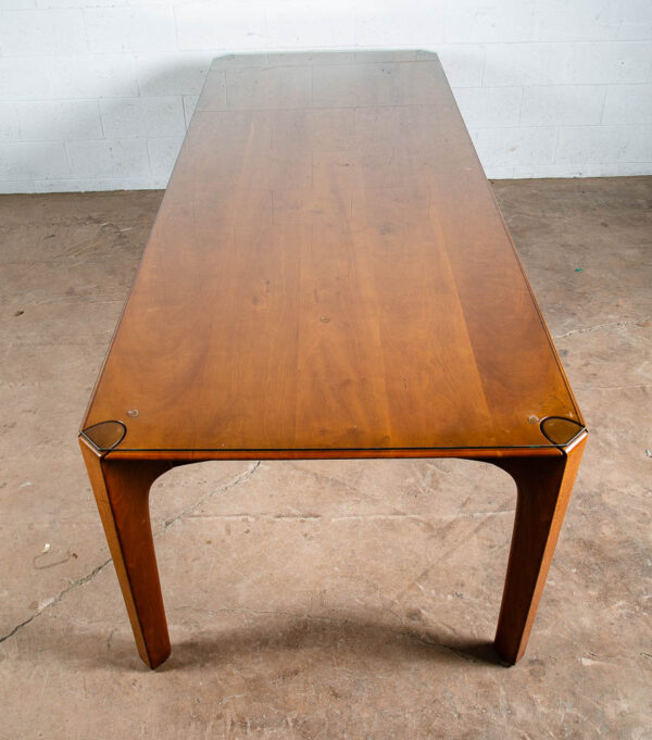Mid Century Modern Conference Table Solid Cherry Dining 95 in. Large Custom