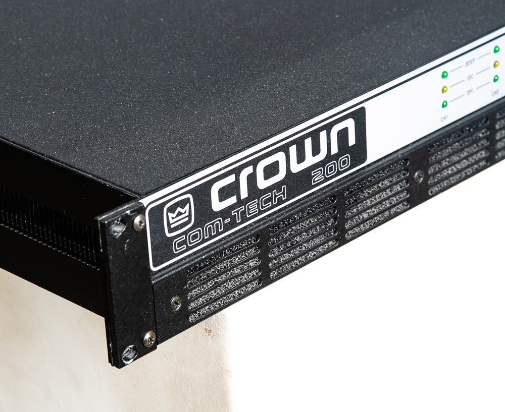 Stereo Power Amplifier Crown Com-Tech 200 1995 110 Watts per channel - Image 5