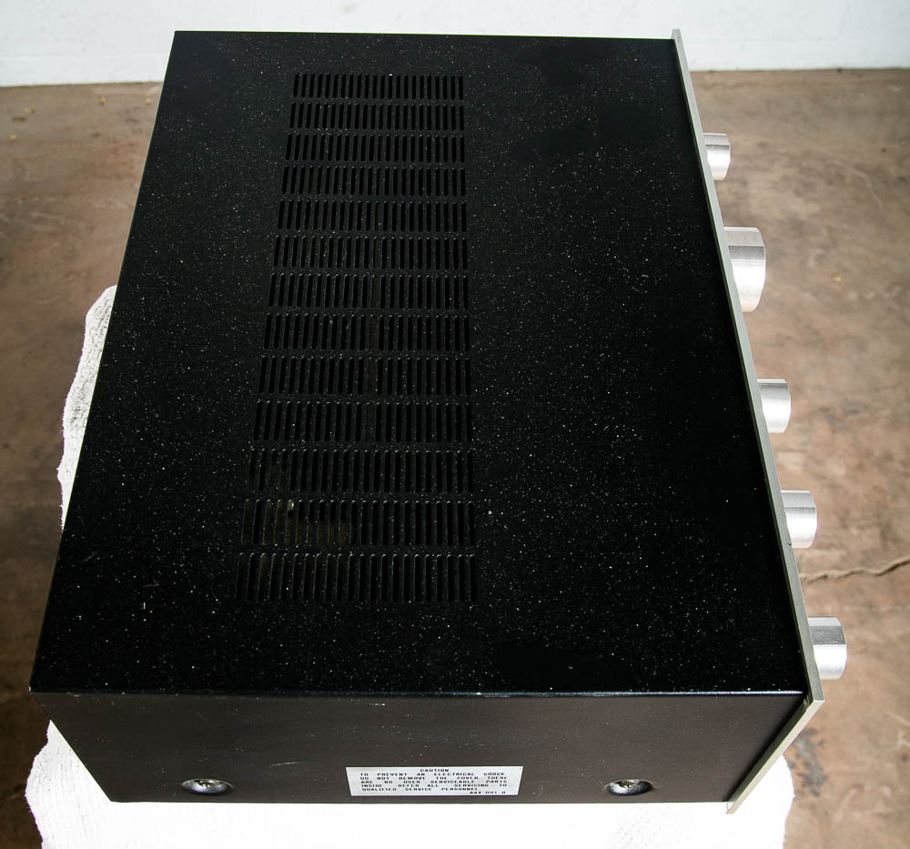 Vintage Stereo Amplifier Pioneer SA-6500 II Pro Amp Silver Face Retro 76 AS IS - Image 4