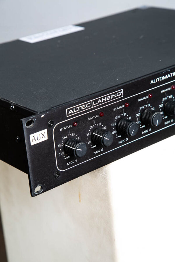 Automatic Microphone Mixer 1684A Altec Lansing Black Vintage Rack - Image 5