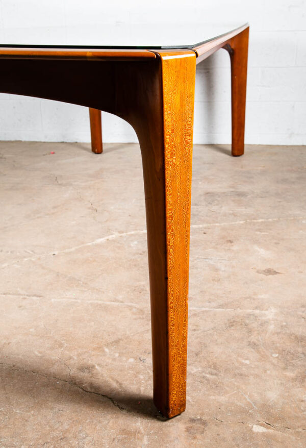 Mid Century Modern Conference Table Solid Cherry Dining 95 in. Large Custom - Image 10