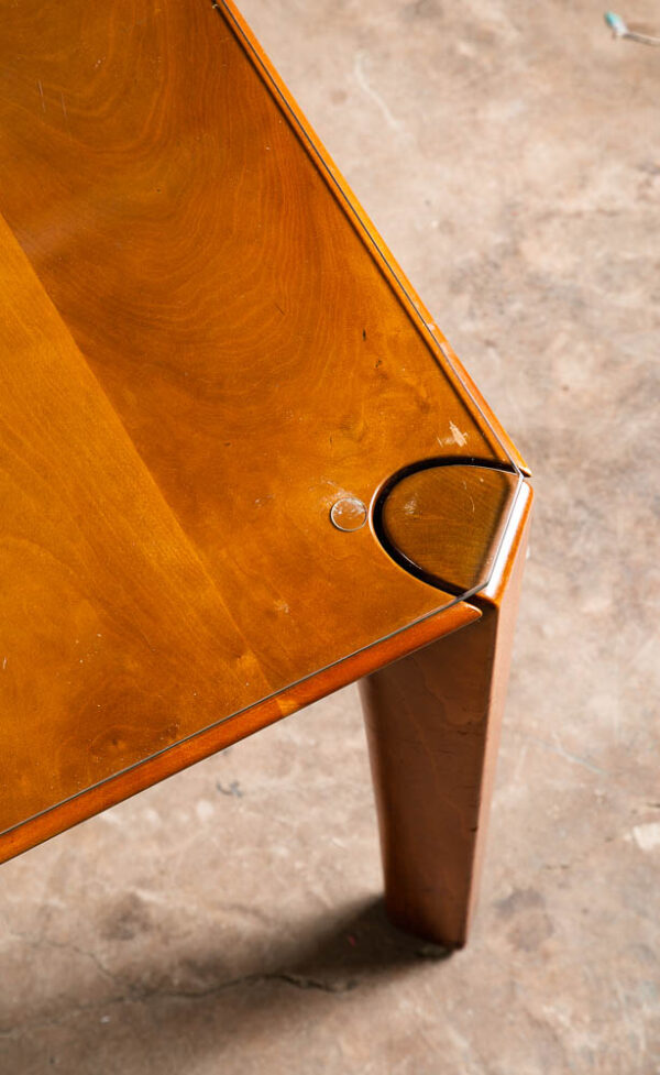 Mid Century Modern Conference Table Solid Cherry Dining 95 in. Large Custom - Image 12