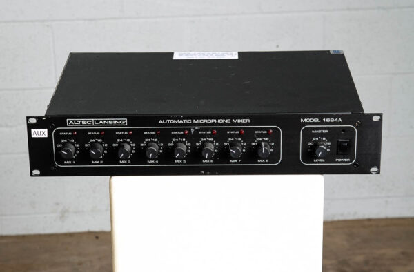 Automatic Microphone Mixer 1684A Altec Lansing Black Vintage Rack - Image 2