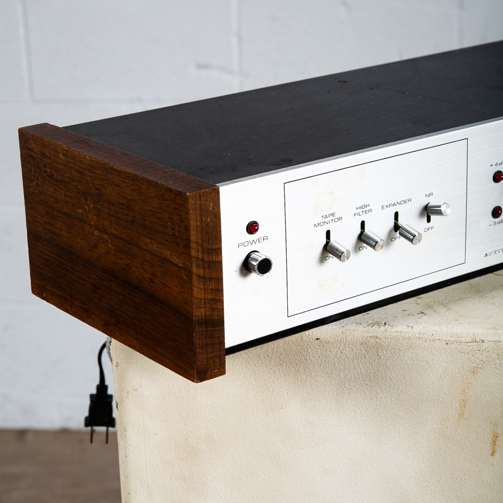 Mid Century Modern Heathkit AD-1304 Active Audio Processor Silver Face Tested As Is - Image 2