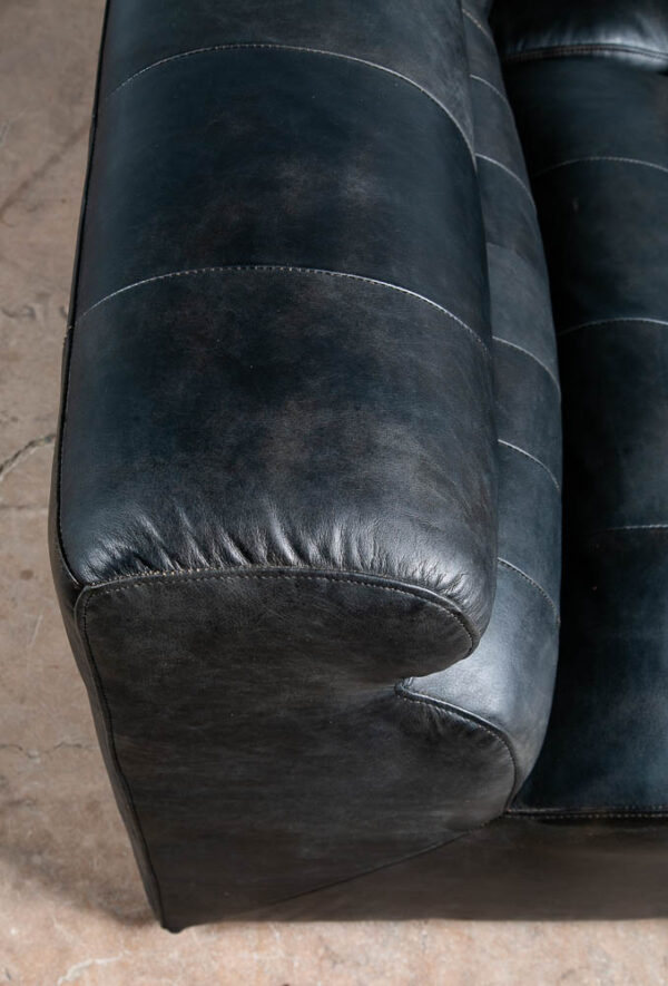 Modern Sofa Sectional Black Leather Couch Moe's Home Collection Ramsay Modular - Image 7