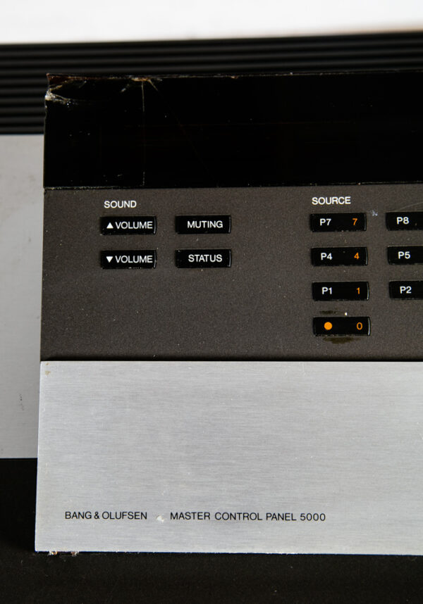 Mid Century Receiver Bang Olufsen Beosystem 5000 B&O CD Player Tape Remote As Is - Image 9