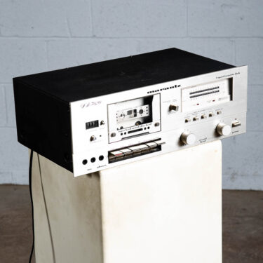 Vintage Marantz Tape Deck Marantz SD-3020 Silver Stereo 2 Speed Cassette AS IS