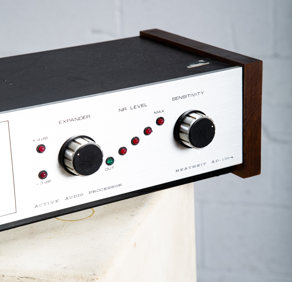 Mid Century Modern Heathkit AD-1304 Active Audio Processor Silver Face Tested As Is - Image 3