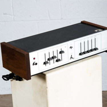 Mid Century Modern Heathkit AD-1305 EQ Equalizer Silver Face Tested As Is