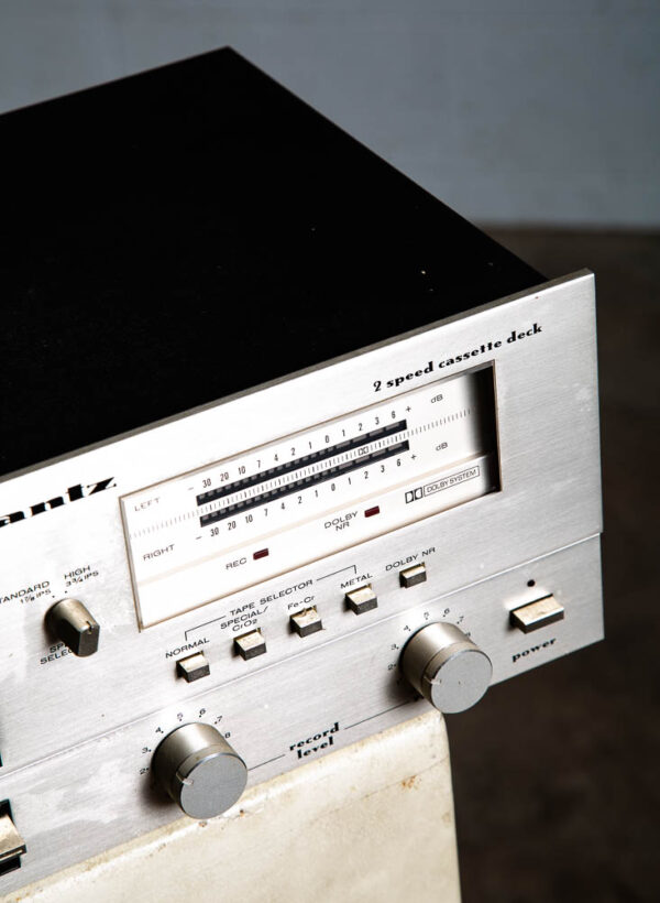 Vintage Marantz Tape Deck Marantz SD-3020 Silver Stereo 2 Speed Cassette AS IS - Image 9