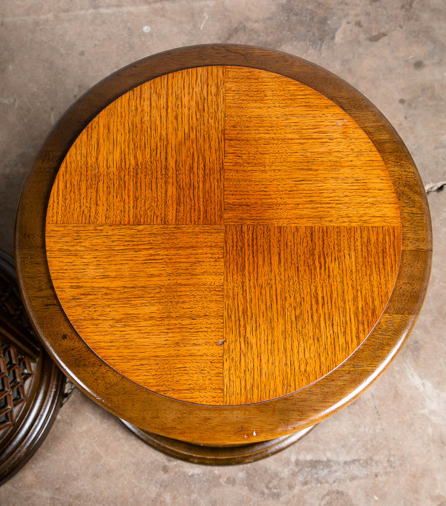 Mid Century Modern Vintage Speaker End Tables Pioneer CS-06 Pair Walnut Omni Mcm - Image 10