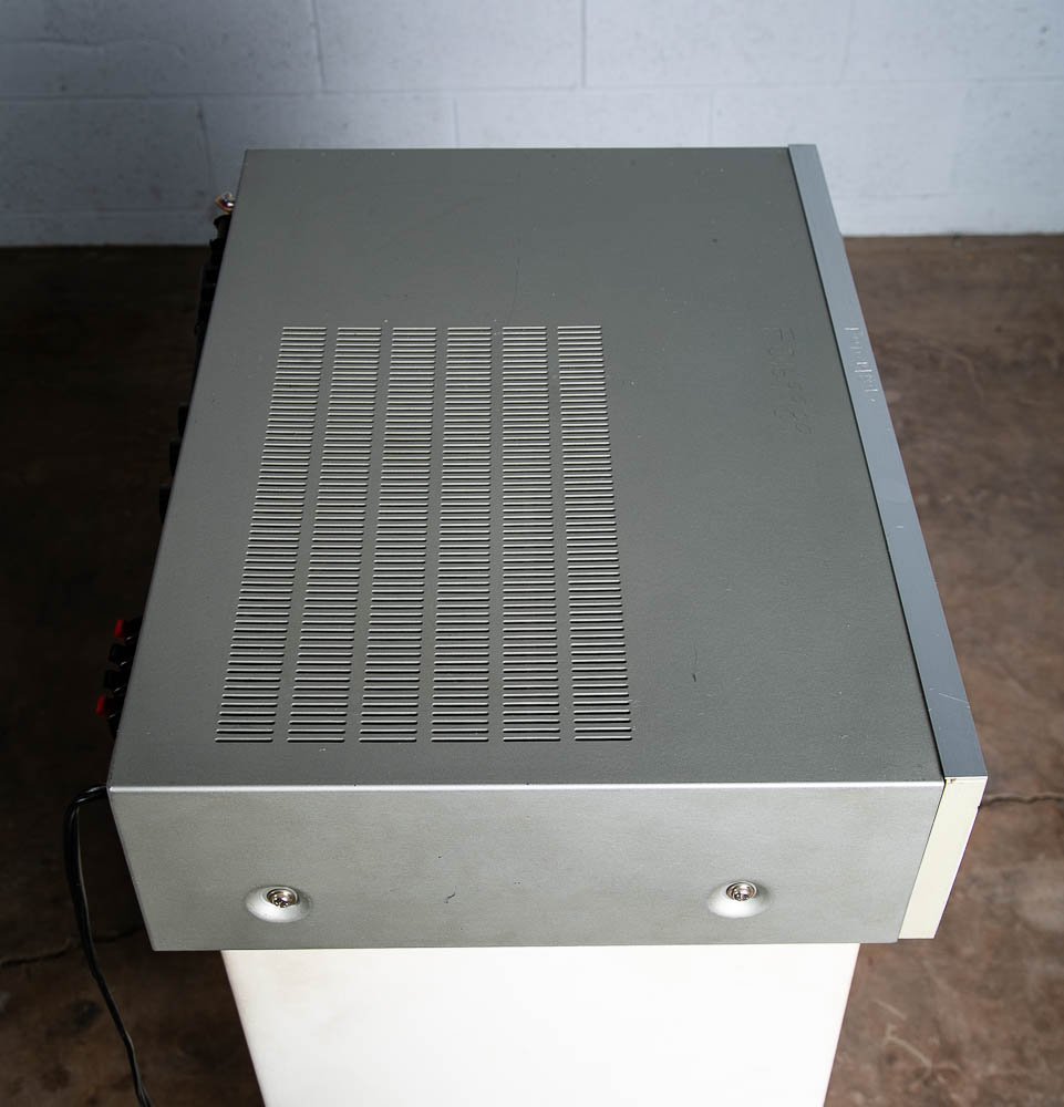Vintage Receiver Sherwood Stereo S-9200CP Silver Face Retro Amplifier - Image 3