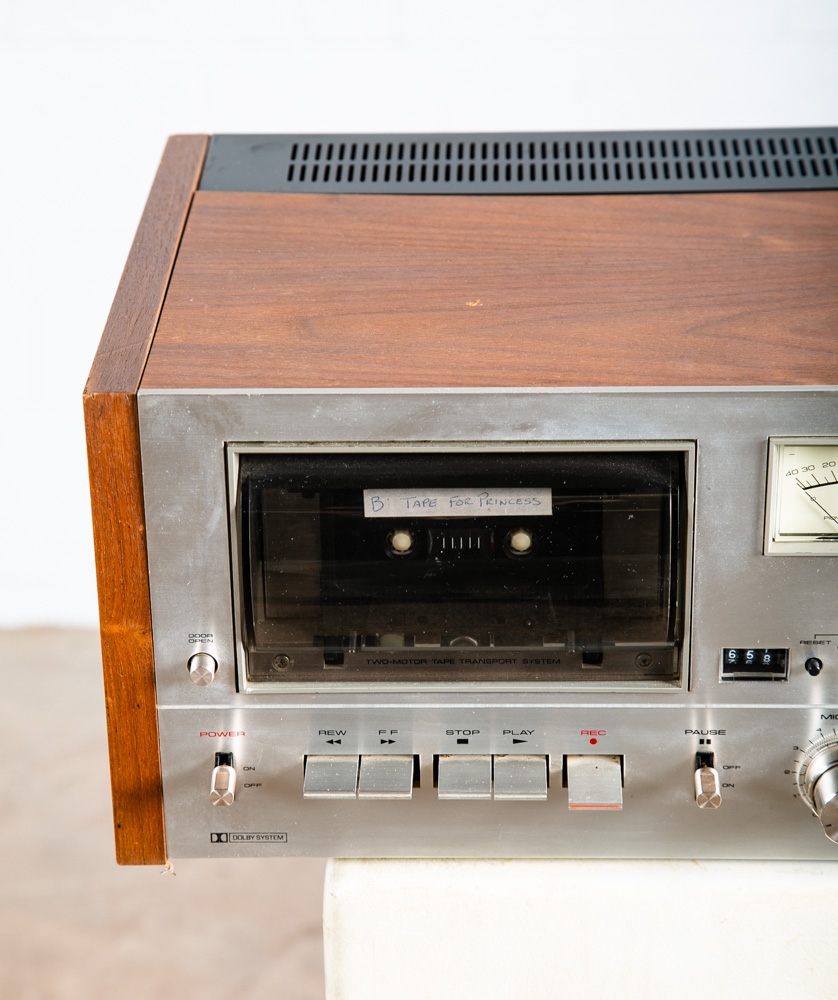Mid Century Modern Stereo Cassette Tape Deck Pioneer CT-F9191 Walnut Case AS IS - Image 11