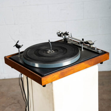 Vintage Record Player BIC 960 Turntable Oiled Walnut Parts Repair AT AS IS