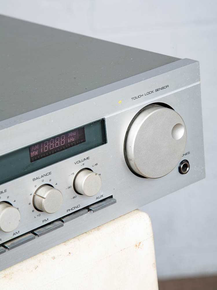 Vintage Receiver Sherwood Stereo S-9200CP Silver Face Retro Amplifier - Image 5