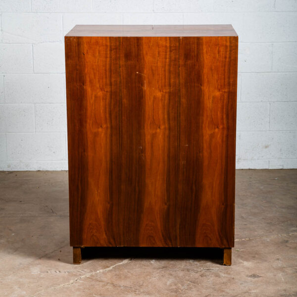 Mid Century Danish Modern Desk In a Box Office Teak Sliding Denmark Locking - Image 6