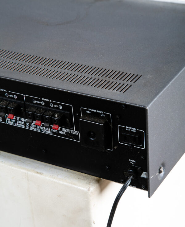 Mid Century Modern AM/FM Stereo Receiver Rotel RX-503 Silver AS IS 1977 - Image 9