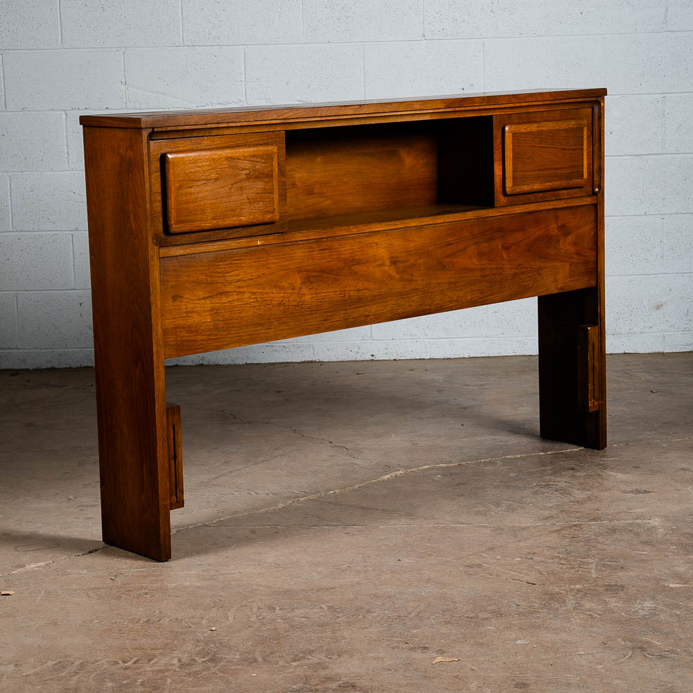 Mid Century Modern Headboard Bed Frame Full S Broyhill Forward 70 Mcm Vintage