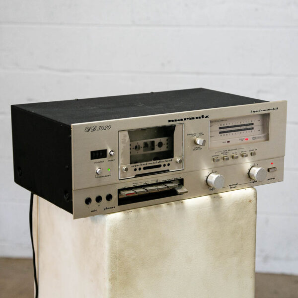 Vintage Marantz Tape Deck Marantz SD-3020 Silver Stereo 2 Speed Cassette AS IS - Image 2
