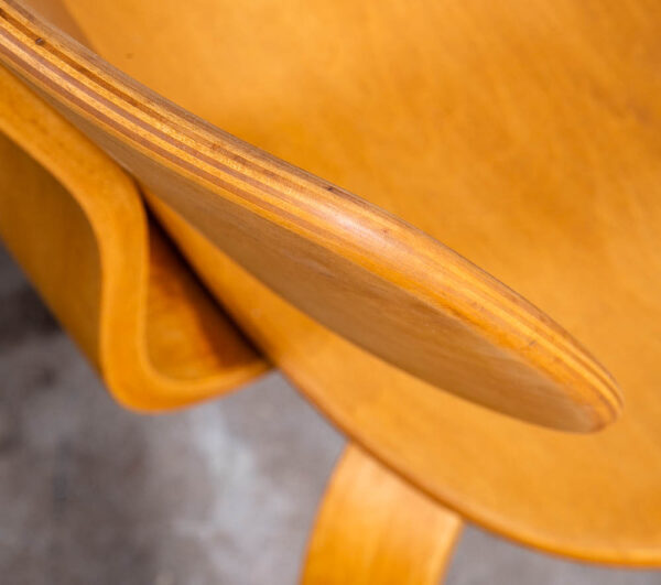 Mid Century Modern Dining Chairs Set 6 Thonet Bentwood Bent Plywood Restored Mcm - Image 11