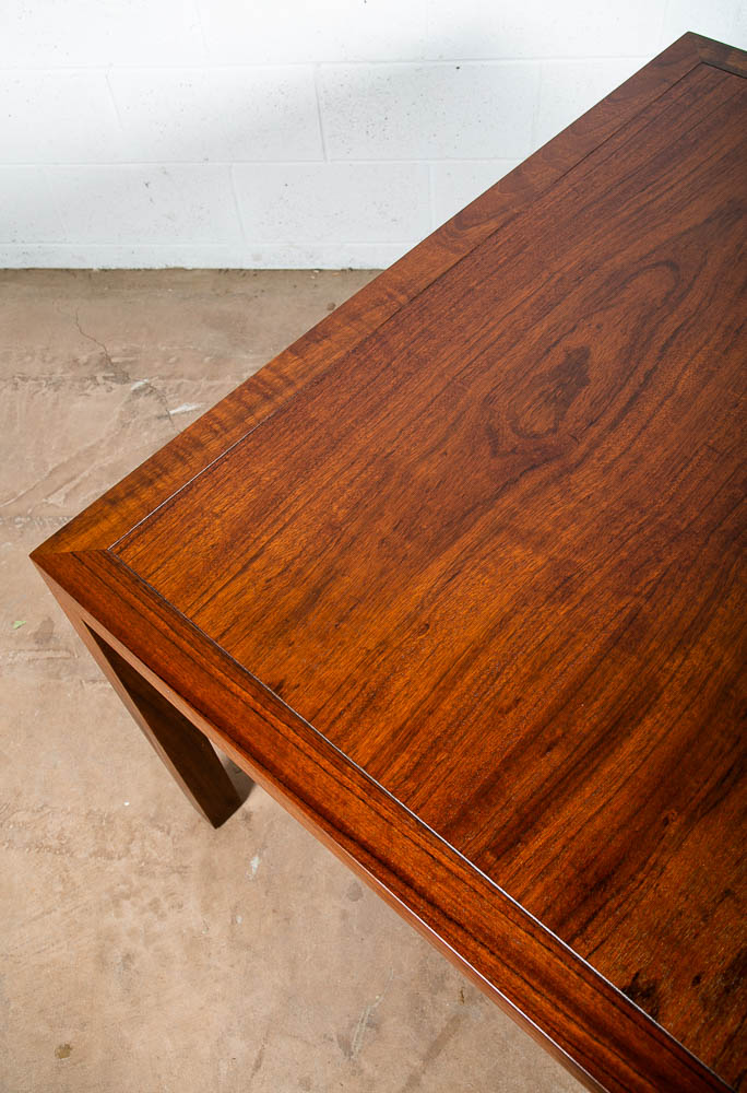 Mid Century Modern Dining Table Ironwood Extension leaf x2 Rectangular - Image 10
