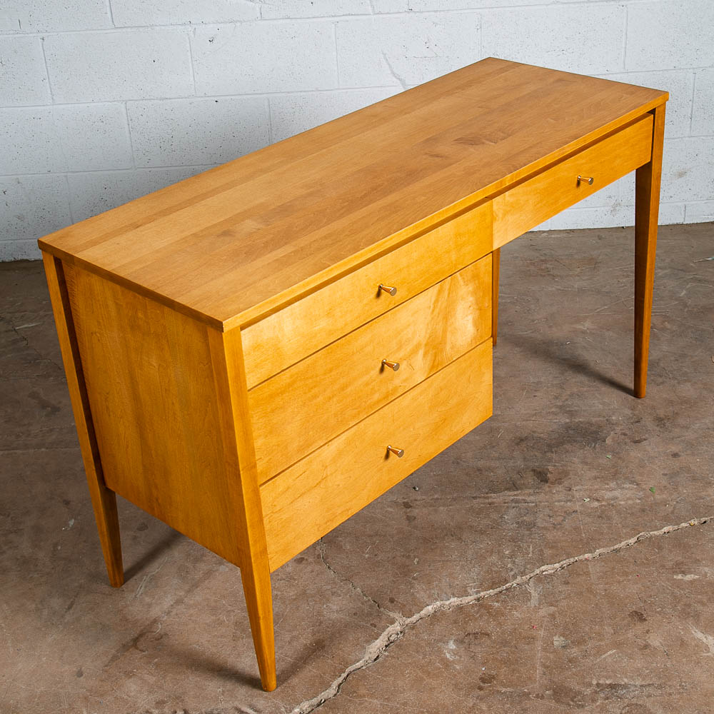 Mid Century Modern Desk Executive Office Paul Mccobb Planner Group Restored Mcm - Image 11