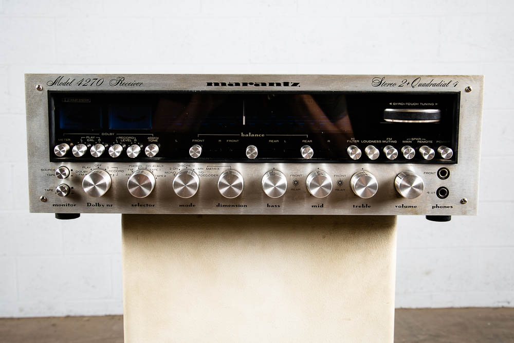 Vintage Marantz Reciever 4270 Stereo 2 Quadradial 4 Stereo Tuner Amplifier AS IS - Image 4
