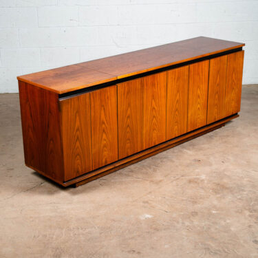 Mid Century Modern Stereo Console Credenza Marantz JBL LE14A Radio Barzilay Hifi