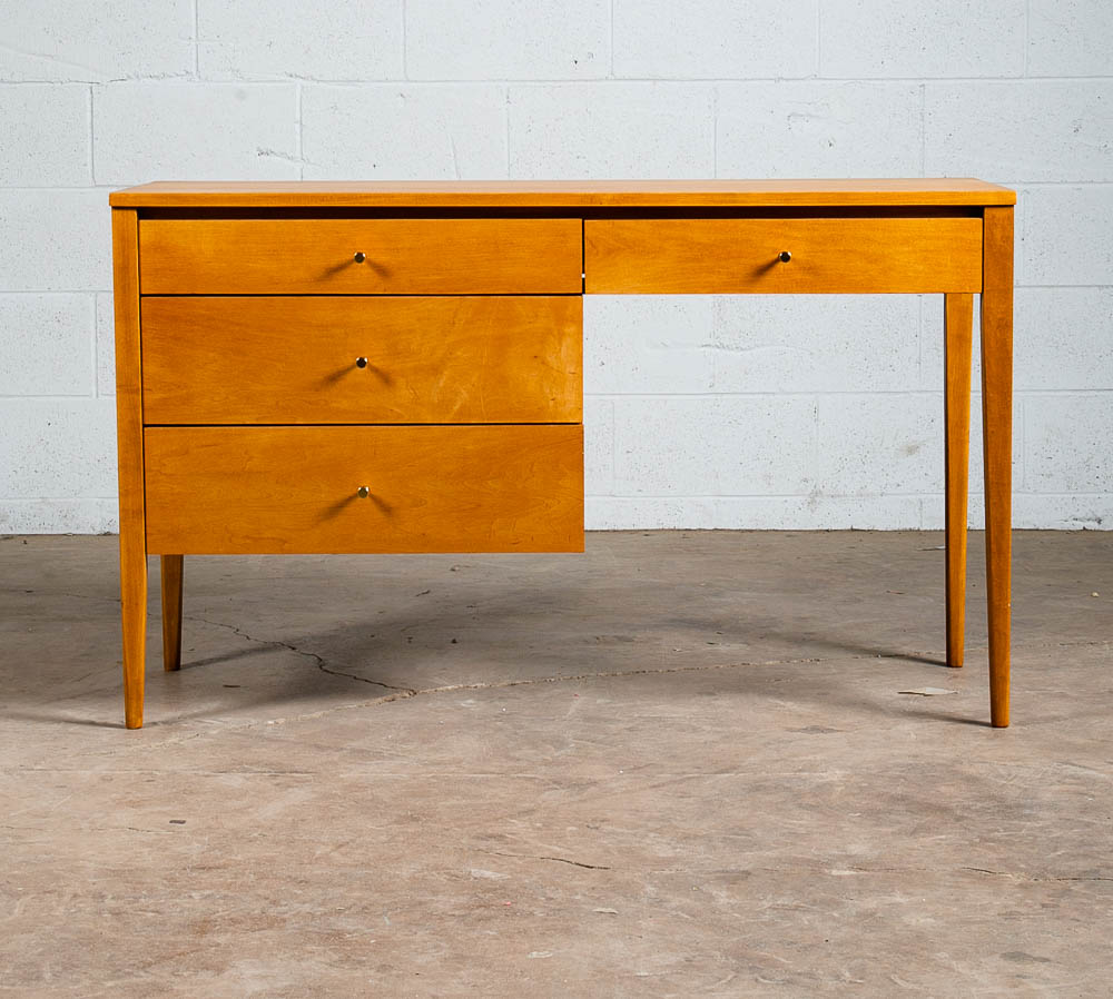Mid Century Modern Desk Executive Office Paul Mccobb Planner Group Restored Mcm - Image 2