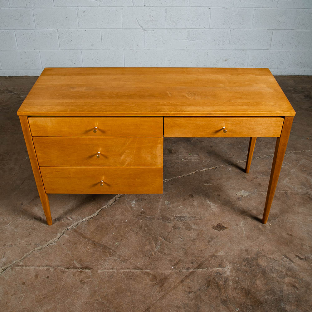 Mid Century Modern Desk Executive Office Paul Mccobb Planner Group Restored Mcm - Image 5