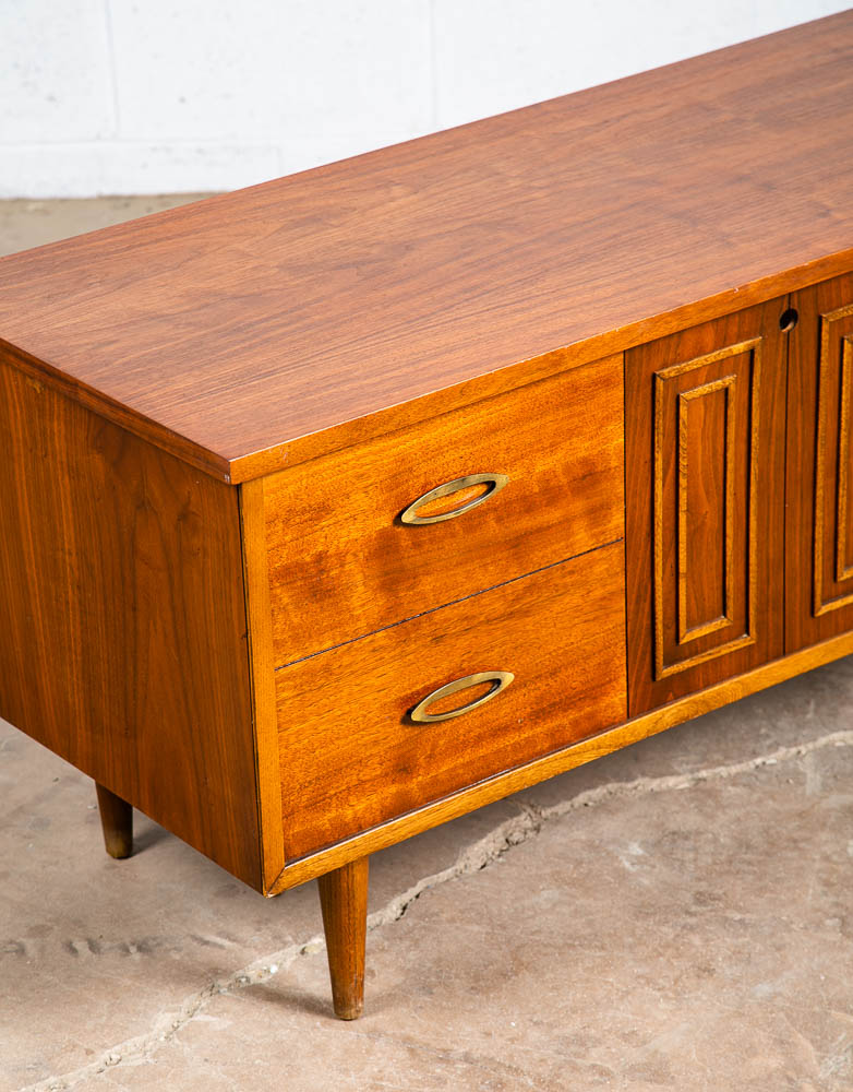 Mid Century Modern Cedar Hope Chest Lane Scuptra Trunk Lock Disassembled Storage - Image 8