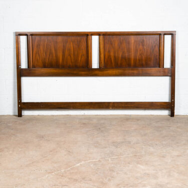 Mid Century Modern Headboard Bed Frame Cal King Vintage Walnut 80 in Dillingham