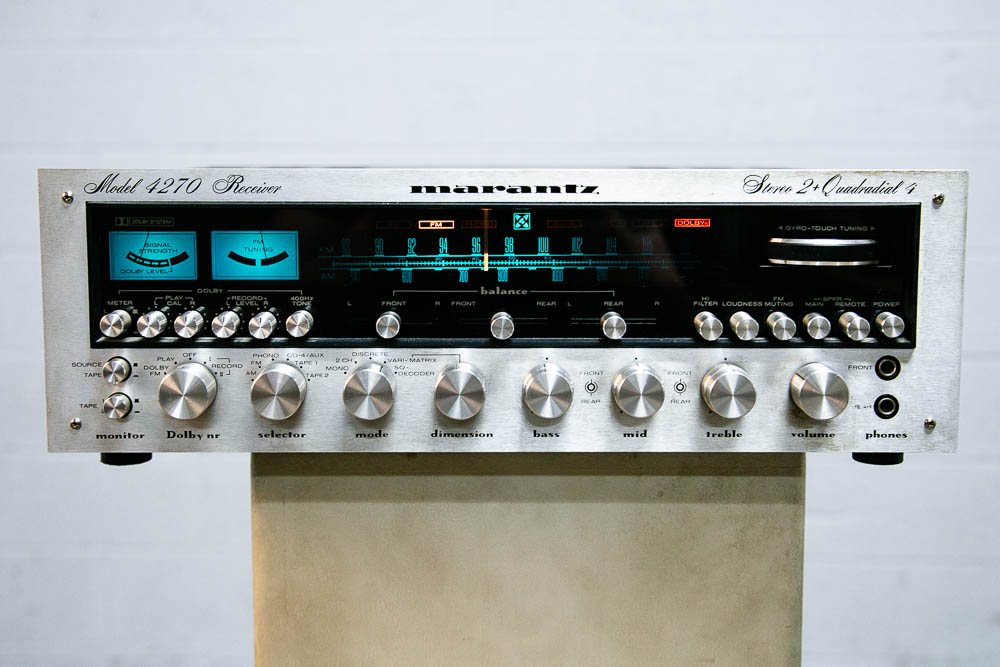 Vintage Marantz Reciever 4270 Stereo 2 Quadradial 4 Stereo Tuner Amplifier AS IS - Image 2