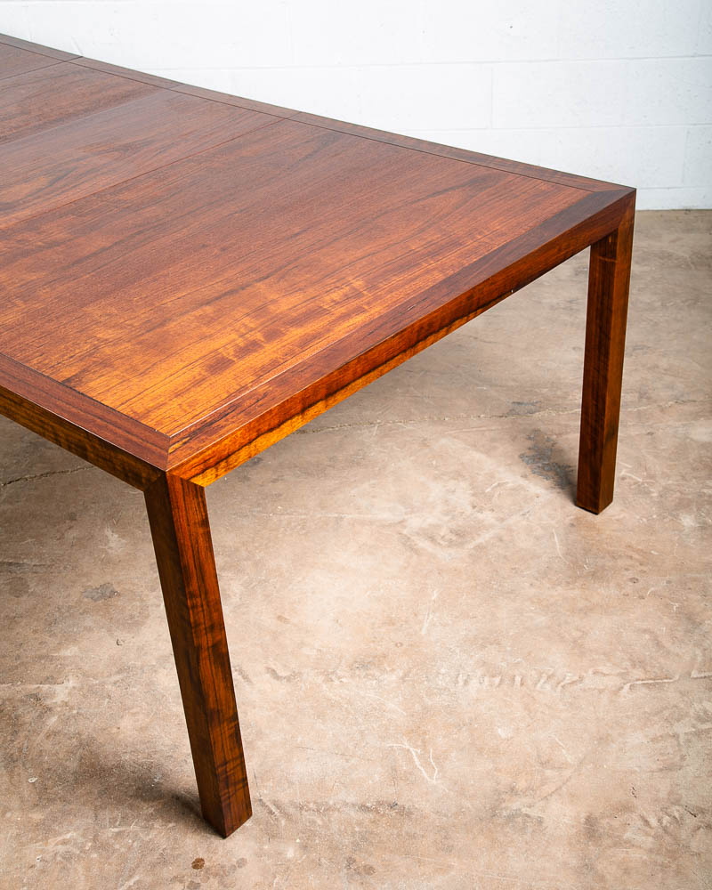 Mid Century Modern Dining Table Ironwood Extension leaf x2 Rectangular - Image 8